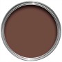 Farrow & Ball Paint 2.5L Flat Eggshell Deep Reddish Brown No.W101